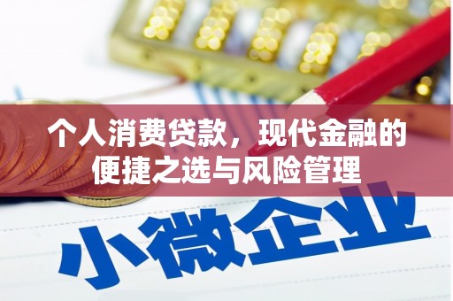 霍城个人消费贷款，现代金融的便捷之选与风险管理