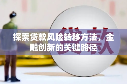 霍城探索贷款风险转移方法，金融创新的关键路径