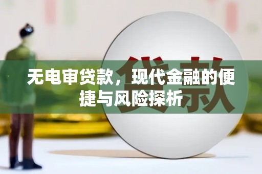 霍城无电审贷款，现代金融的便捷与风险探析