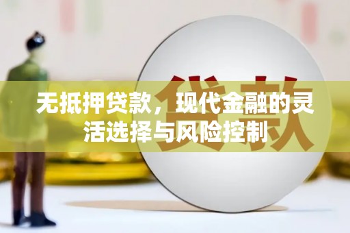 霍城无抵押贷款，现代金融的灵活选择与风险控制