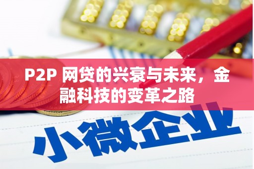 霍城P2P 网贷的兴衰与未来，金融科技的变革之路