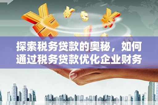霍城探索税务贷款的奥秘，如何通过税务贷款优化企业财务