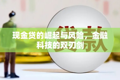 霍城现金贷的崛起与风险，金融科技的双刃剑