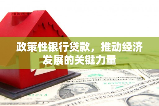霍城政策性银行贷款，推动经济发展的关键力量