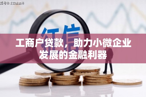 霍城工商户贷款，助力小微企业发展的金融利器