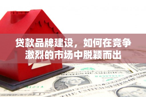 霍城贷款品牌建设，如何在竞争激烈的市场中脱颖而出