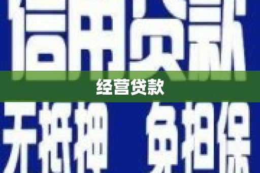 霍城经营贷款