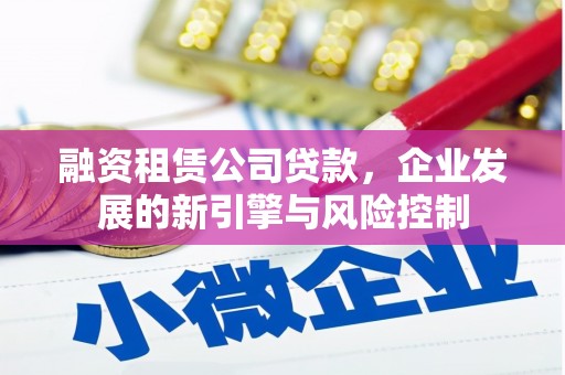 霍城融资租赁公司贷款，企业发展的新引擎与风险控制