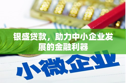 霍城银盛贷款，助力中小企业发展的金融利器