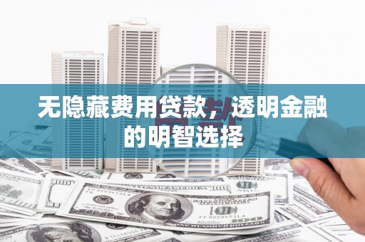 霍城无隐藏费用贷款，透明金融的明智选择