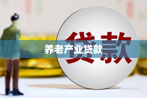 霍城养老产业贷款